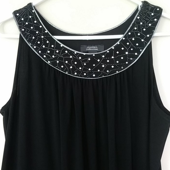 Dress Barn Sparkle Stretch Dress 10 - Picture 6 of 12